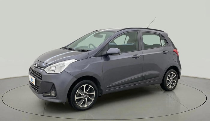 2017 Hyundai Grand i10 SPORTZ (O) AT 1.2 KAPPA VTVT, Petrol, Automatic, 38,343 km, Left Front Diagonal