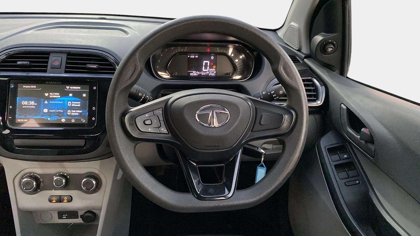 2023 Tata Tiago XT RHYTHM PETROL, Petrol, Manual, 13,543 km, Steering Wheel Close Up