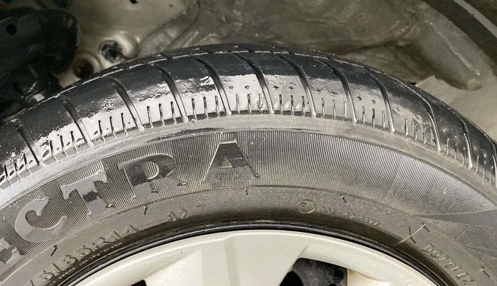 2022 Honda Amaze 1.2L I-VTEC S CVT, Petrol, Automatic, 25,254 km, Left Front Tyre Tread