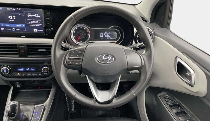 2022 Hyundai GRAND I10 NIOS ASTA AMT 1.2 KAPPA VTVT, Petrol, Automatic, 50,472 km, Steering Wheel Close Up