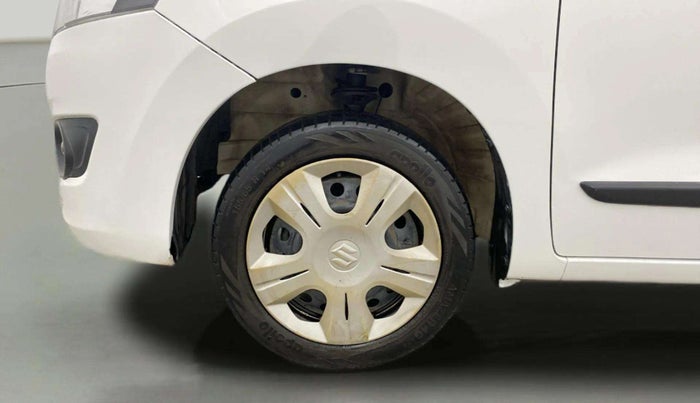 2015 Maruti Wagon R 1.0 VXI, Petrol, Manual, 92,437 km, Left Front Wheel
