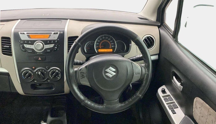 2015 Maruti Wagon R 1.0 VXI, Petrol, Manual, 92,437 km, Steering Wheel Close Up
