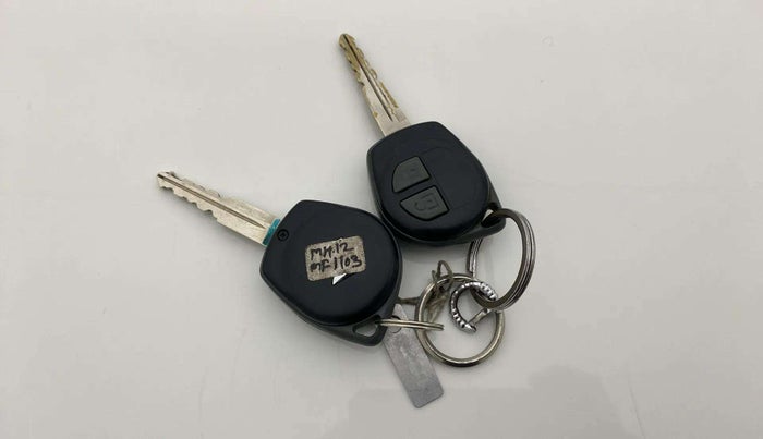 2015 Maruti Wagon R 1.0 VXI, Petrol, Manual, 92,437 km, Key Close Up