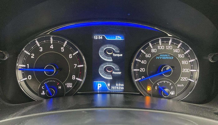 2019 Maruti Ciaz ALPHA  AT 1.5 SHVS PETROL, Petrol, Automatic, 70,737 km, Odometer Image