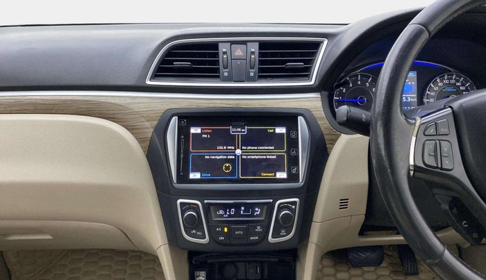 2019 Maruti Ciaz ALPHA  AT 1.5 SHVS PETROL, Petrol, Automatic, 70,737 km, Air Conditioner