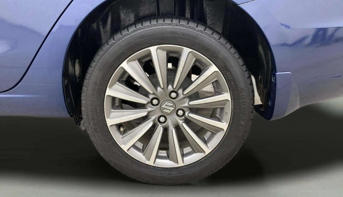 2019 Maruti Ciaz ALPHA  AT 1.5 SHVS PETROL, Petrol, Automatic, 70,737 km, Left Rear Wheel