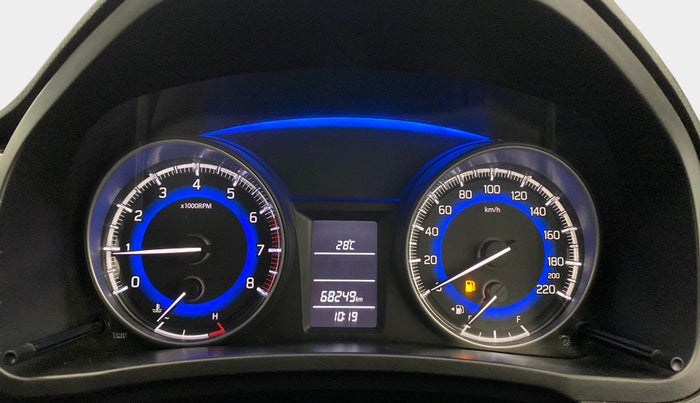 2017 Maruti Baleno DELTA PETROL 1.2, Petrol, Manual, 68,251 km, Odometer Image