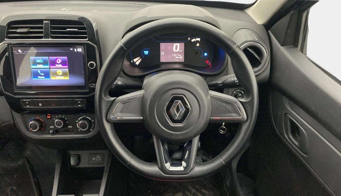 2022 Renault Kwid RXT 1.0 AMT, Petrol, Automatic, 11,501 km, Steering Wheel Close Up