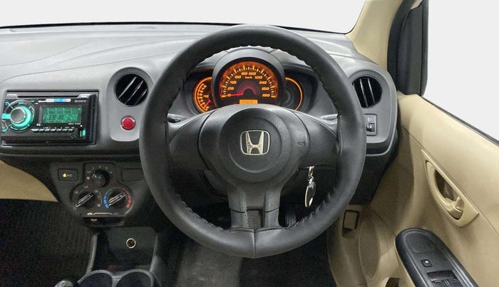 2014 Honda Amaze 1.2L I-VTEC E, Petrol, Manual, 65,653 km, Steering Wheel Close Up