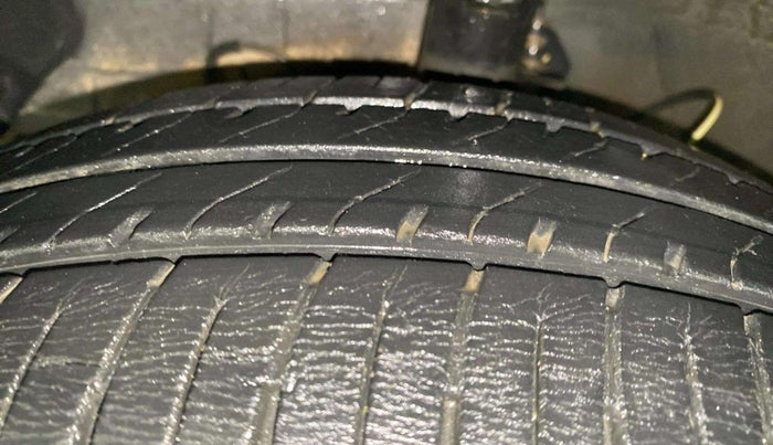 2021 Hyundai NEW SANTRO SPORTZ AMT, Petrol, Automatic, 24,533 km, Left Front Tyre Tread