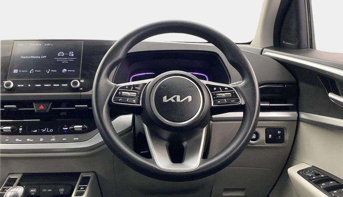 2022 KIA CARENS PRESTIGE PLUS 1.5 DIESEL 7 STR, Diesel, Manual, 46,789 km, Steering Wheel Close Up