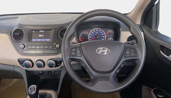 2018 Hyundai Grand i10 SPORTZ 1.2 KAPPA VTVT, Petrol, Manual, 41,106 km, Steering Wheel Close Up