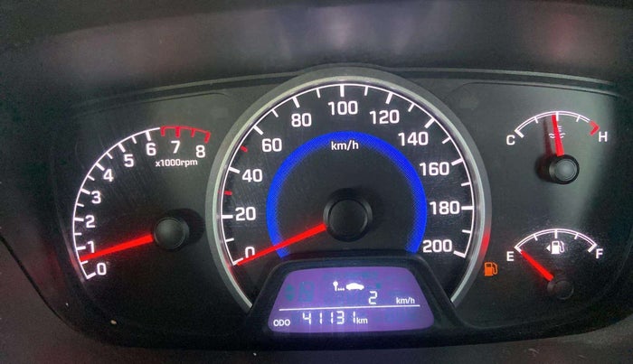 2018 Hyundai Grand i10 SPORTZ 1.2 KAPPA VTVT, Petrol, Manual, 41,106 km, Odometer Image