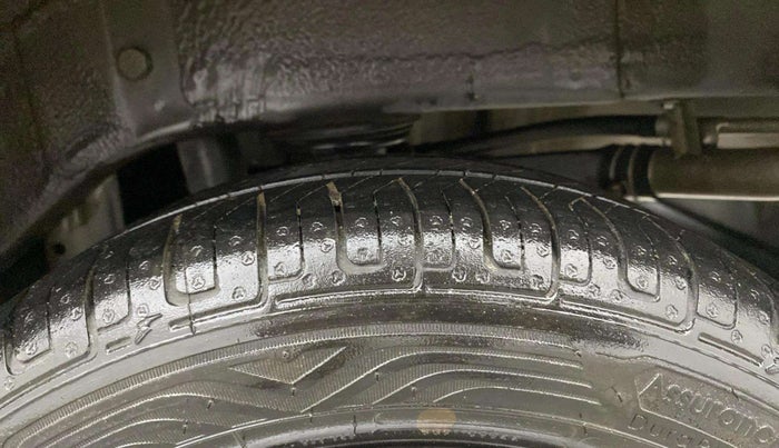 2016 Maruti Alto K10 VXI (O) AMT, Petrol, Automatic, 25,731 km, Left Rear Tyre Tread