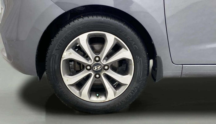 2018 Hyundai Xcent SX 1.2 (O), Petrol, Manual, 55,546 km, Left Front Wheel