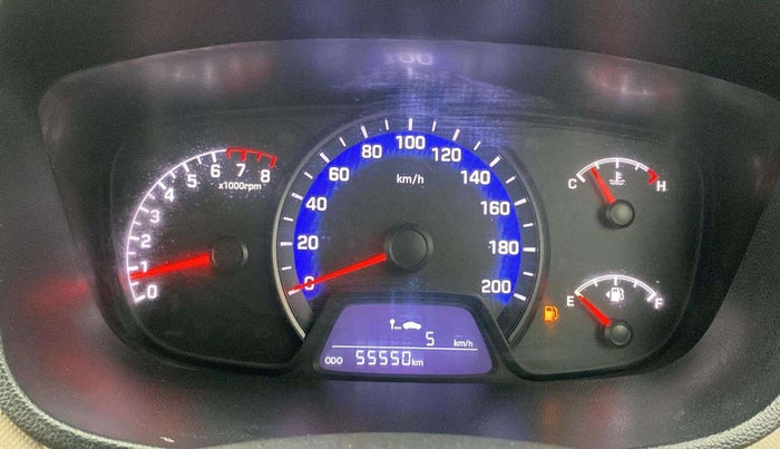 2018 Hyundai Xcent SX 1.2 (O), Petrol, Manual, 55,546 km, Odometer Image