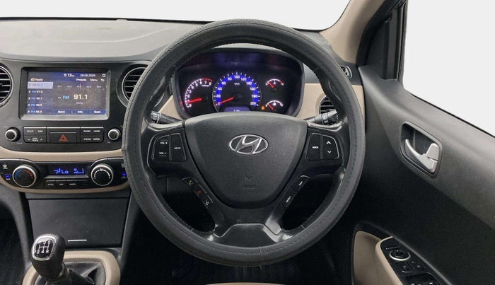 2018 Hyundai Xcent SX 1.2 (O), Petrol, Manual, 55,546 km, Steering Wheel Close Up