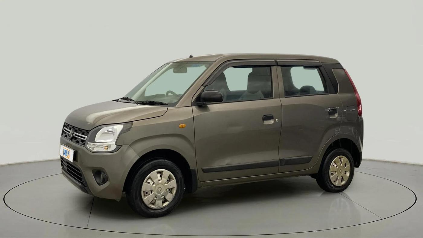2020 Maruti New Wagon-R LXI CNG (O) 1.0, CNG, Manual, 67,884 km, Left Front Diagonal