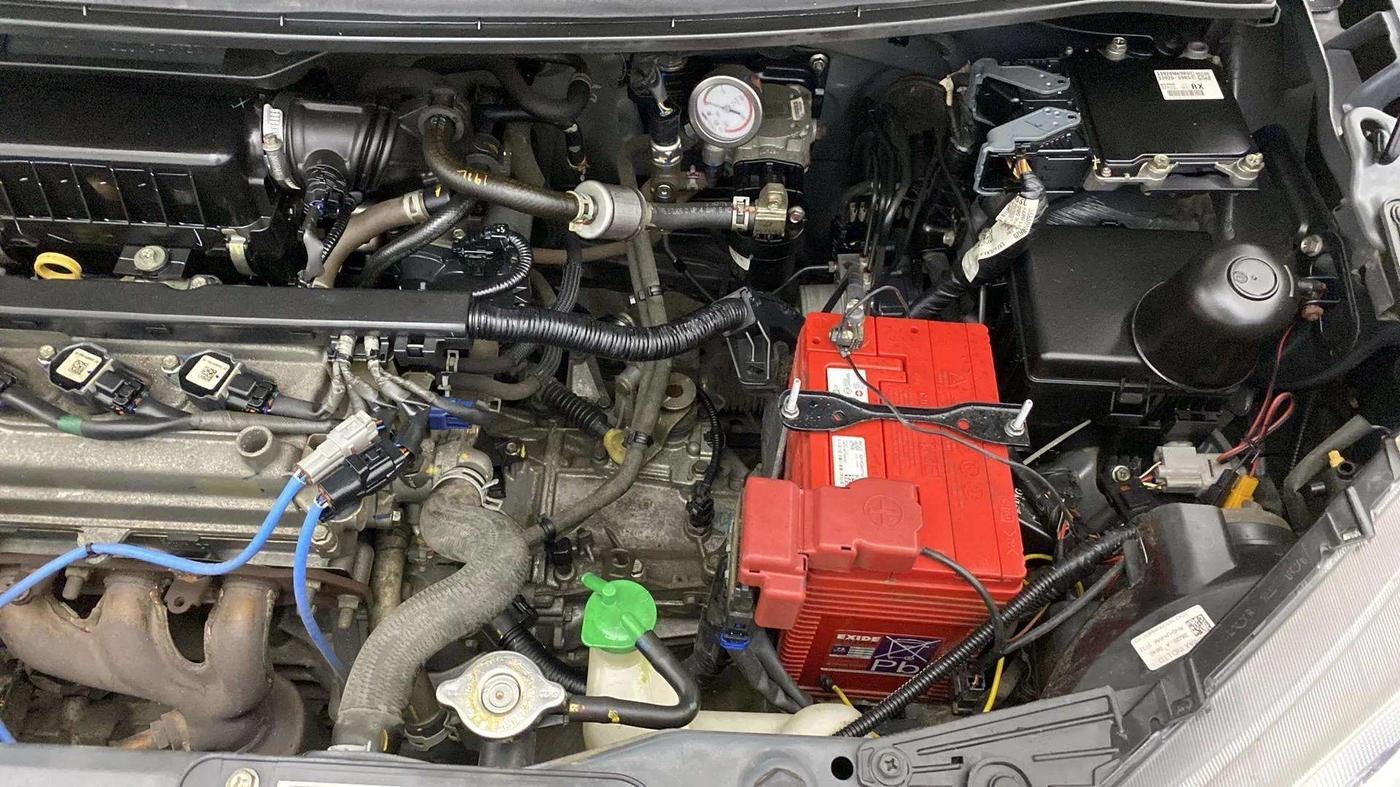 2020 Maruti New Wagon-R LXI CNG (O) 1.0, CNG, Manual, 67,884 km, Engine View - Left