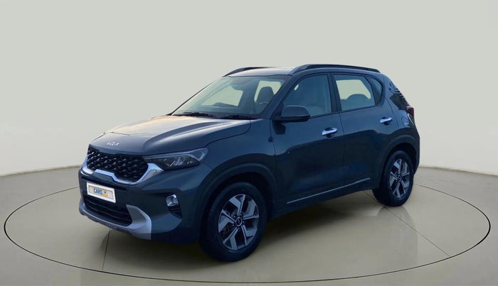 2021 KIA SONET HTX 1.0 IMT, Petrol, Manual, 22,300 km, Left Front Diagonal