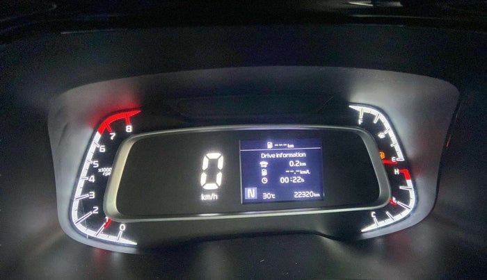 2021 KIA SONET HTX 1.0 IMT, Petrol, Manual, 22,300 km, Odometer Image