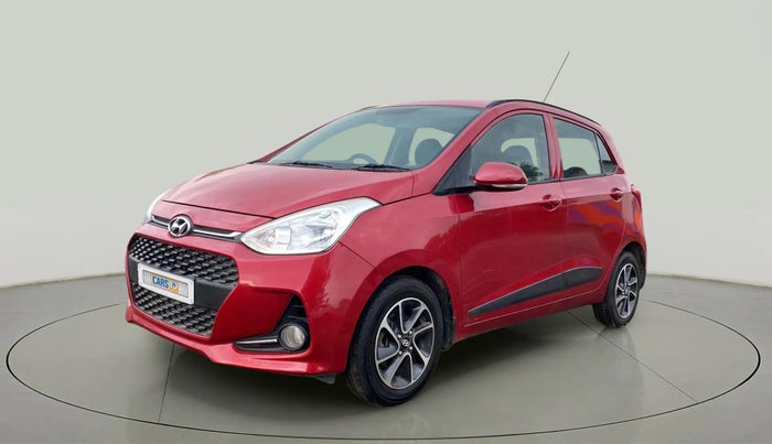 2018 Hyundai Grand i10 SPORTZ AT 1.2 KAPPA VTVT, Petrol, Automatic, 75,394 km, Left Front Diagonal