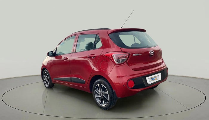 2018 Hyundai Grand i10 SPORTZ AT 1.2 KAPPA VTVT, Petrol, Automatic, 75,394 km, Left Back Diagonal