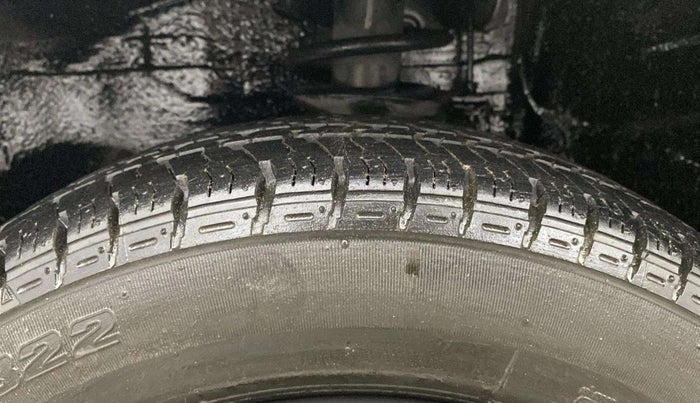 2016 Maruti Alto K10 VXI AMT, Petrol, Automatic, 10,255 km, Left Front Tyre Tread