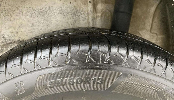 2019 Maruti New Wagon-R LXI CNG (O) 1.0, CNG, Manual, 80,615 km, Left Rear Tyre Tread