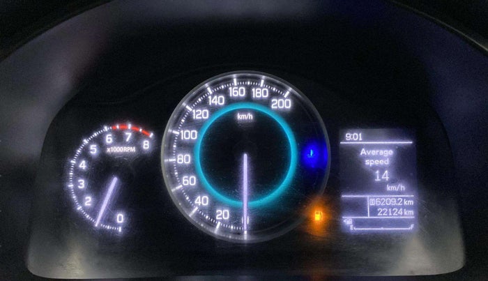 2017 Maruti IGNIS DELTA 1.2, Petrol, Manual, 22,047 km, Odometer Image