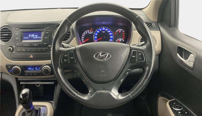 2015 Hyundai Xcent SX AT 1.2 (O), Petrol, Automatic, 47,193 km, Steering Wheel Close Up