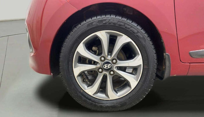 2015 Hyundai Xcent SX AT 1.2 (O), Petrol, Automatic, 47,193 km, Left Front Wheel