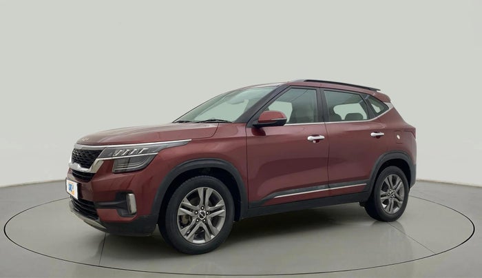 2021 KIA SELTOS HTX IVT 1.5 PETROL, Petrol, Automatic, 31,861 km, Left Front Diagonal