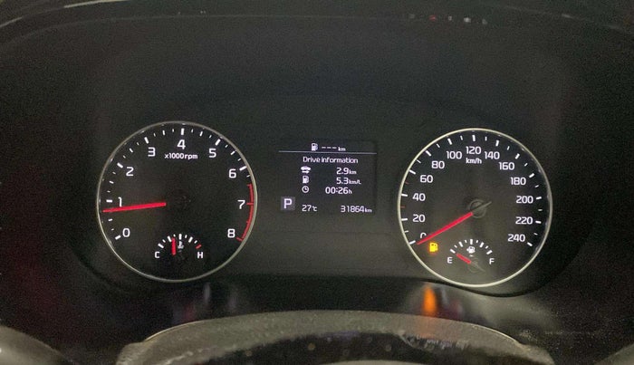 2021 KIA SELTOS HTX IVT 1.5 PETROL, Petrol, Automatic, 31,861 km, Odometer Image