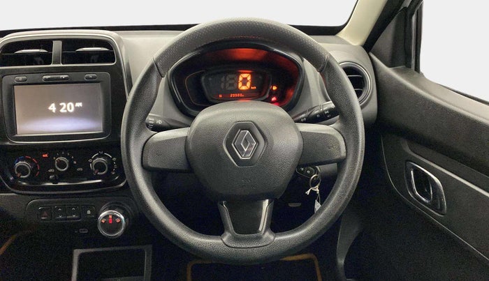 2018 Renault Kwid RXT 1.0 AMT (O), Petrol, Automatic, 29,519 km, Steering Wheel Close Up