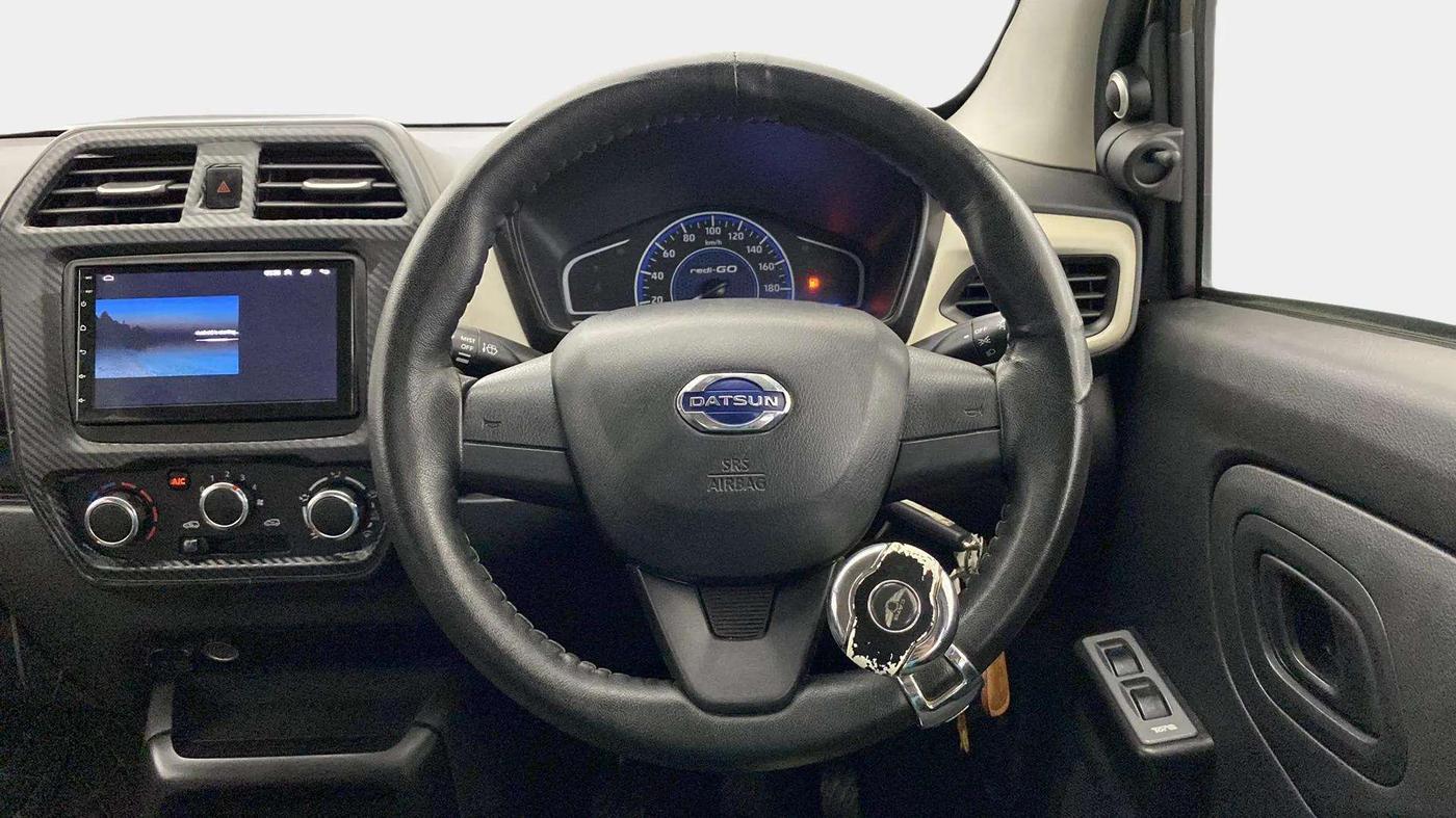 2021 Datsun Redi Go A, Petrol, Manual, 27,827 km, Steering Wheel Close Up