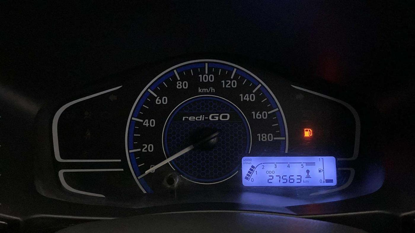 2021 Datsun Redi Go A, Petrol, Manual, 27,827 km, Odometer Image