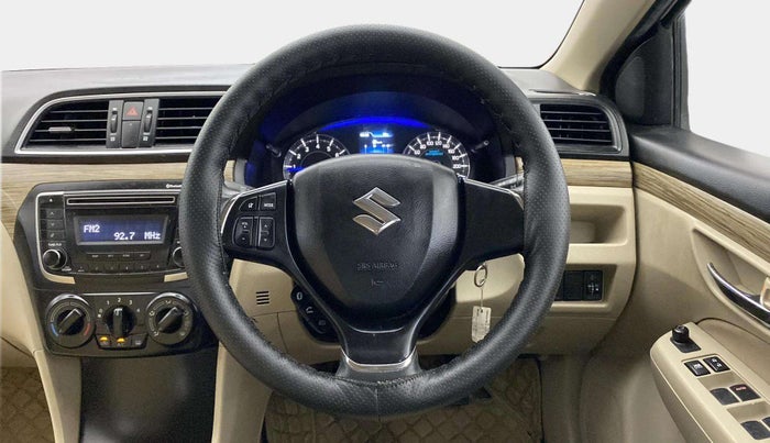 2019 Maruti Ciaz SIGMA 1.5 SHVS MT  PETROL, Petrol, Manual, 31,186 km, Steering Wheel Close Up