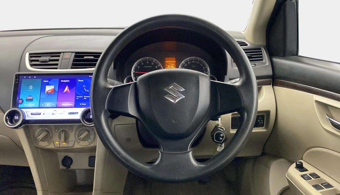 2015 Maruti Swift Dzire VXI, Petrol, Manual, 60,818 km, Steering Wheel Close Up