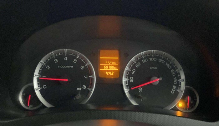 2015 Maruti Swift Dzire VXI, Petrol, Manual, 60,818 km, Odometer Image