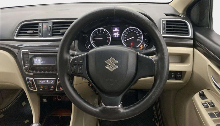 2017 Maruti Ciaz VXI+, Petrol, Manual, 52,871 km, Steering Wheel Close Up