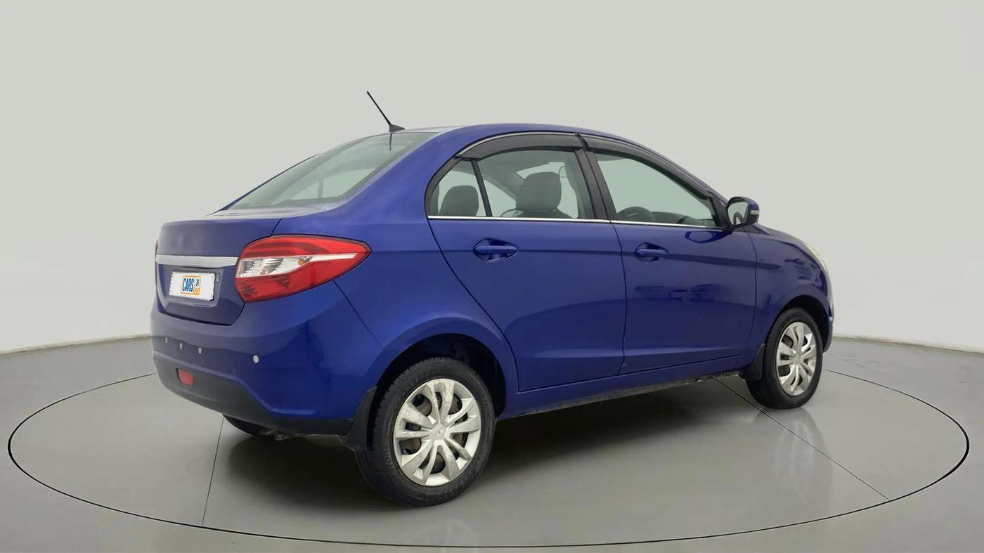 2016 Tata Zest XMS PETROL, Petrol, Manual, 51,386 km, Right Back Diagonal