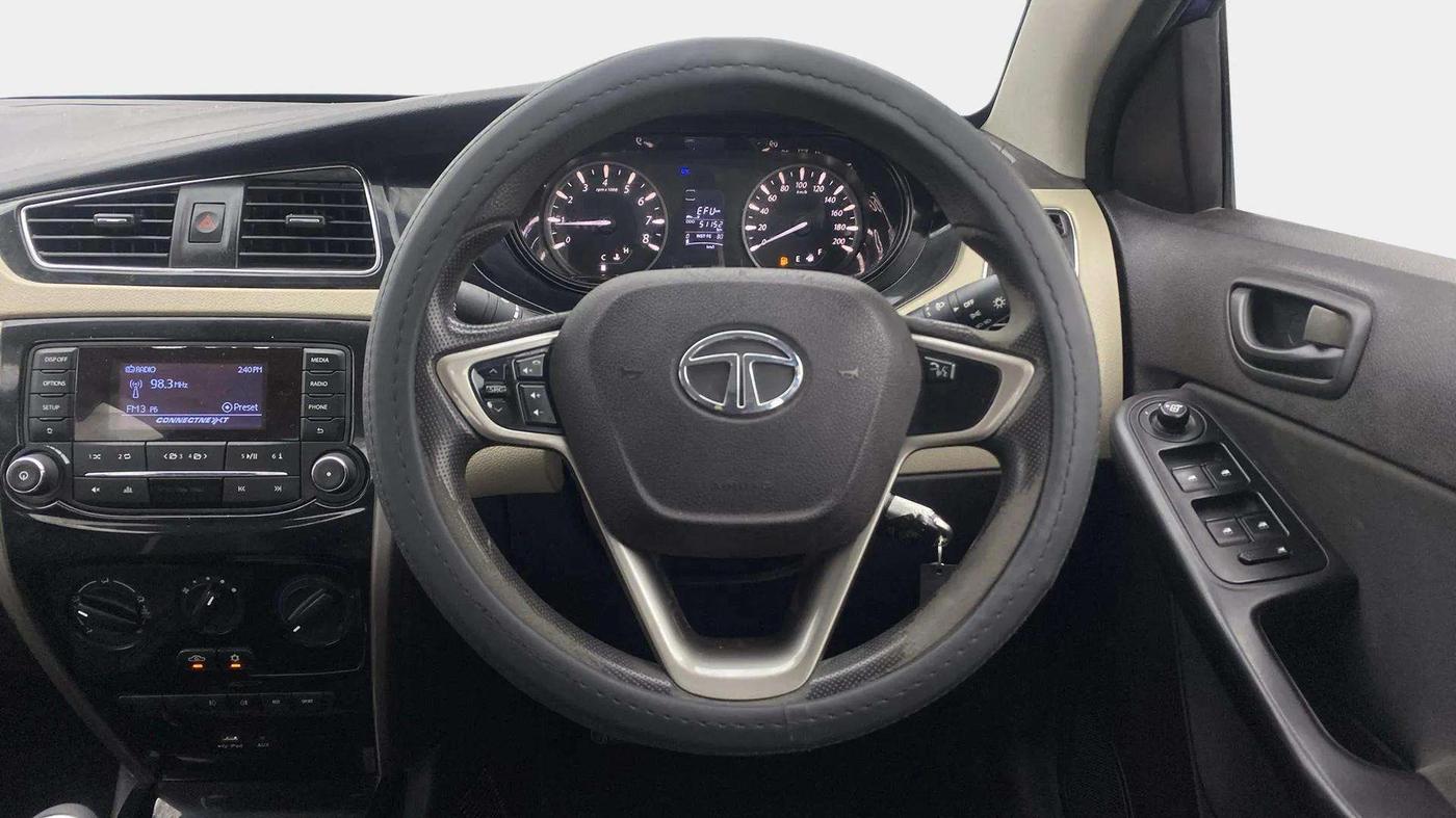 2016 Tata Zest XMS PETROL, Petrol, Manual, 51,386 km, Steering Wheel Close Up