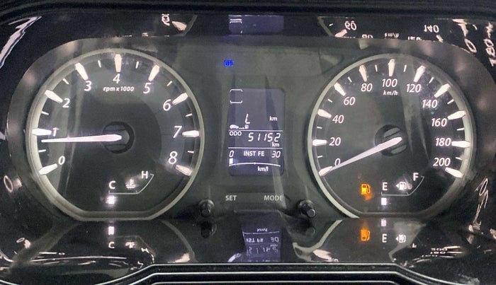 2016 Tata Zest XMS PETROL, Petrol, Manual, 51,170 km, Odometer Image