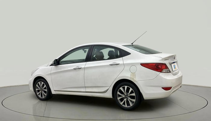 2014 Hyundai Verna FLUIDIC 1.6 VTVT SX OPT, Petrol, Manual, 82,273 km, Left Back Diagonal