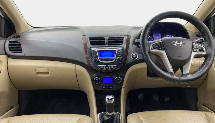 2014 Hyundai Verna FLUIDIC 1.6 VTVT SX OPT, Petrol, Manual, 82,273 km, Dashboard