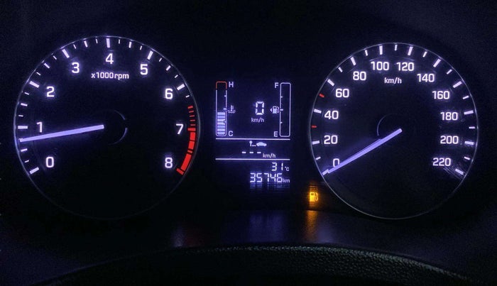 2016 Hyundai Creta SX PLUS 1.6 PETROL, Petrol, Manual, 35,777 km, Odometer Image
