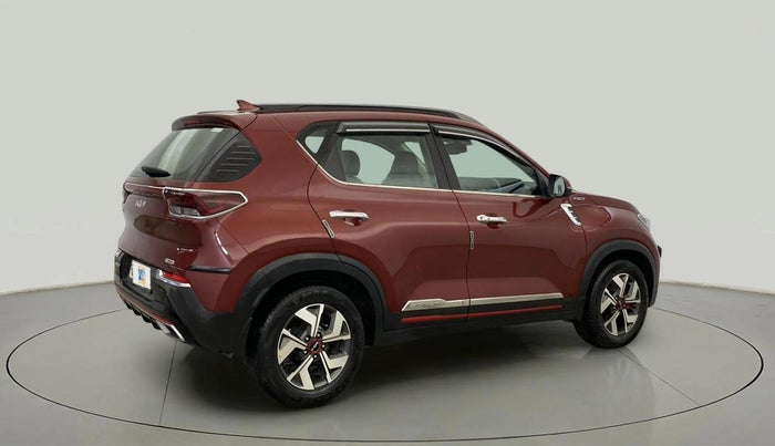 2023 KIA SONET GTX PLUS 1.0 TURBO PETROL DCT, Petrol, Automatic, 17,831 km, Right Back Diagonal