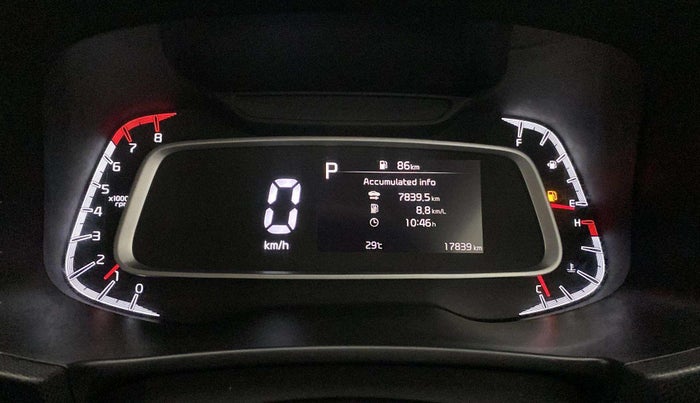 2023 KIA SONET GTX PLUS 1.0 TURBO PETROL DCT, Petrol, Automatic, 17,831 km, Odometer Image