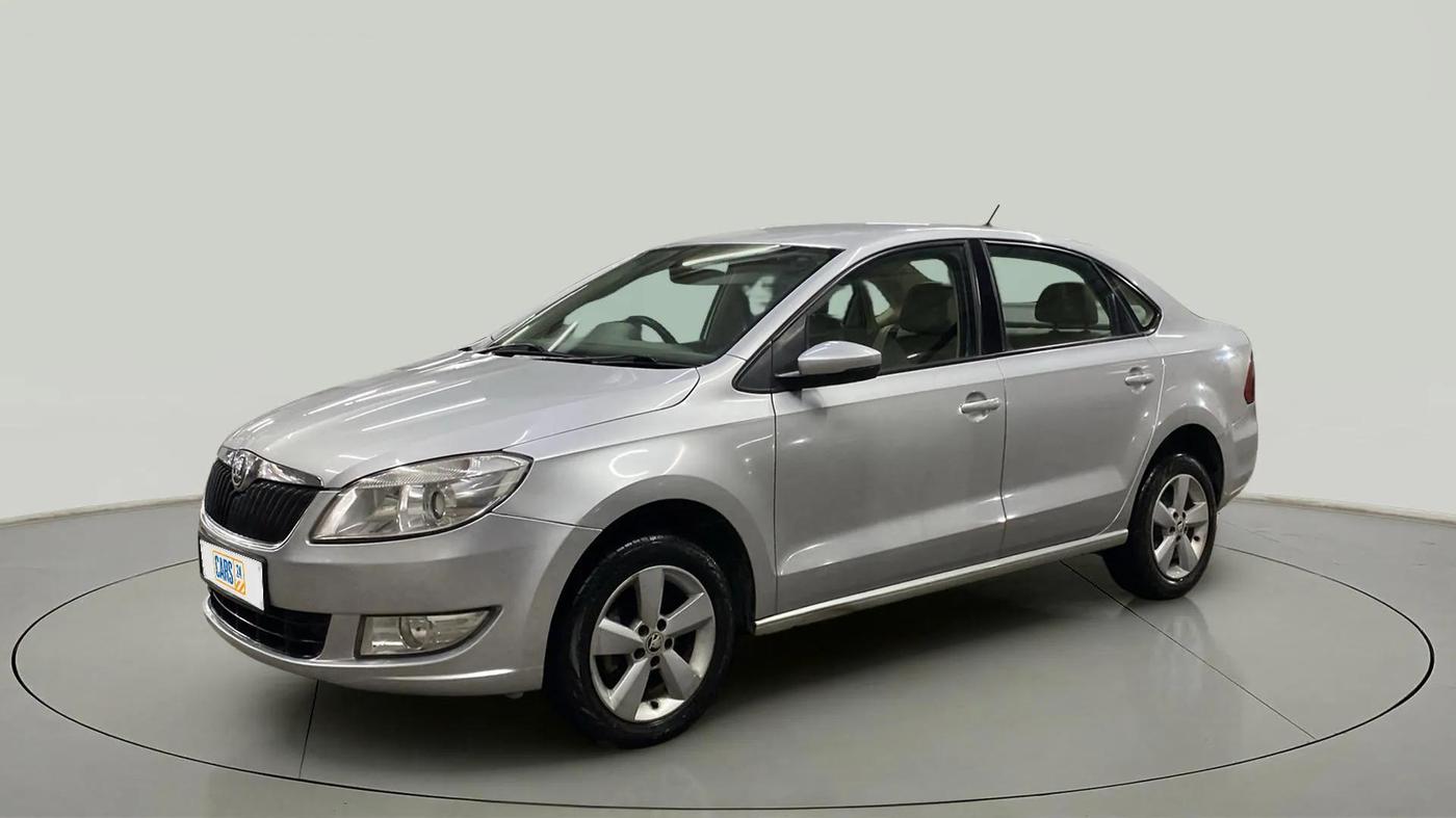 2016 Skoda Rapid 1.5 TDI CR STYLE PLUS AT, Diesel, Automatic, 57,453 km, Left Front Diagonal